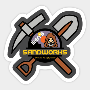 Ben's Sandworks Sticker